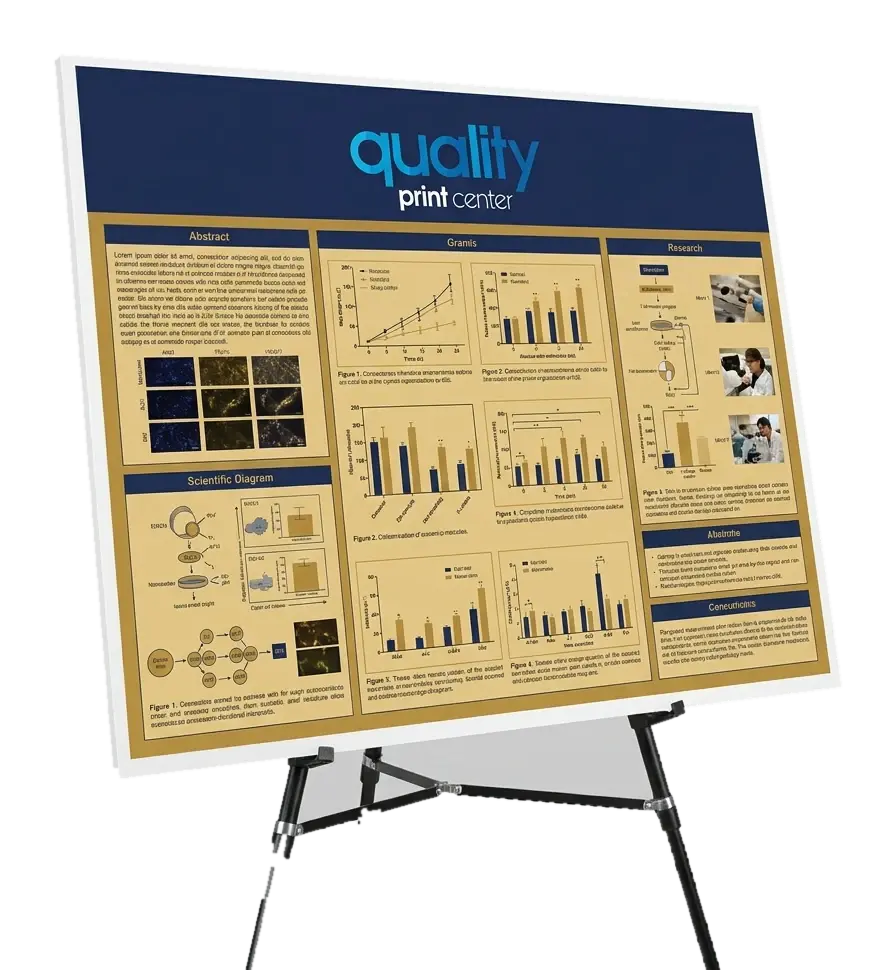 Mounted Posters – professional printing at Quality Print Center FIU